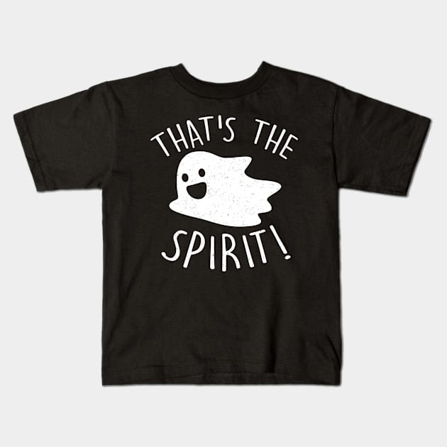 That's the Spirit Kids T-Shirt by NinthStreetShirts